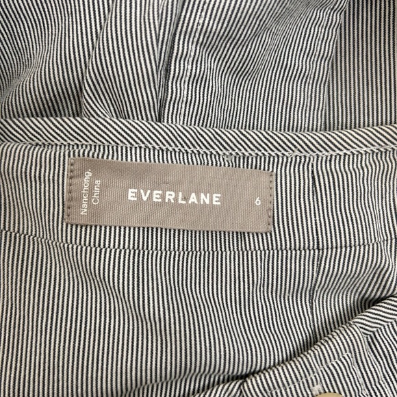 Everlane Black and White Striped Garment - Picture 7 of 7